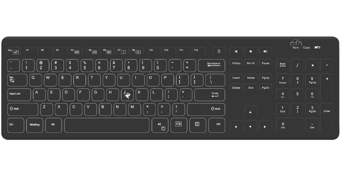 JP Wireless Washable Easy Clean Keyboard