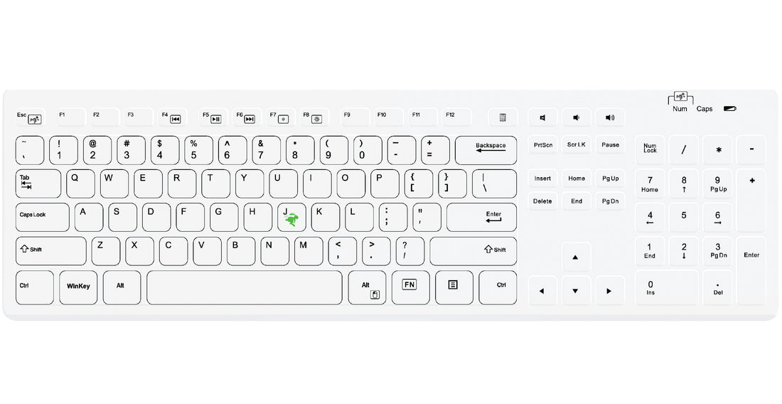 JP Wireless Washable Easy Clean Keyboard