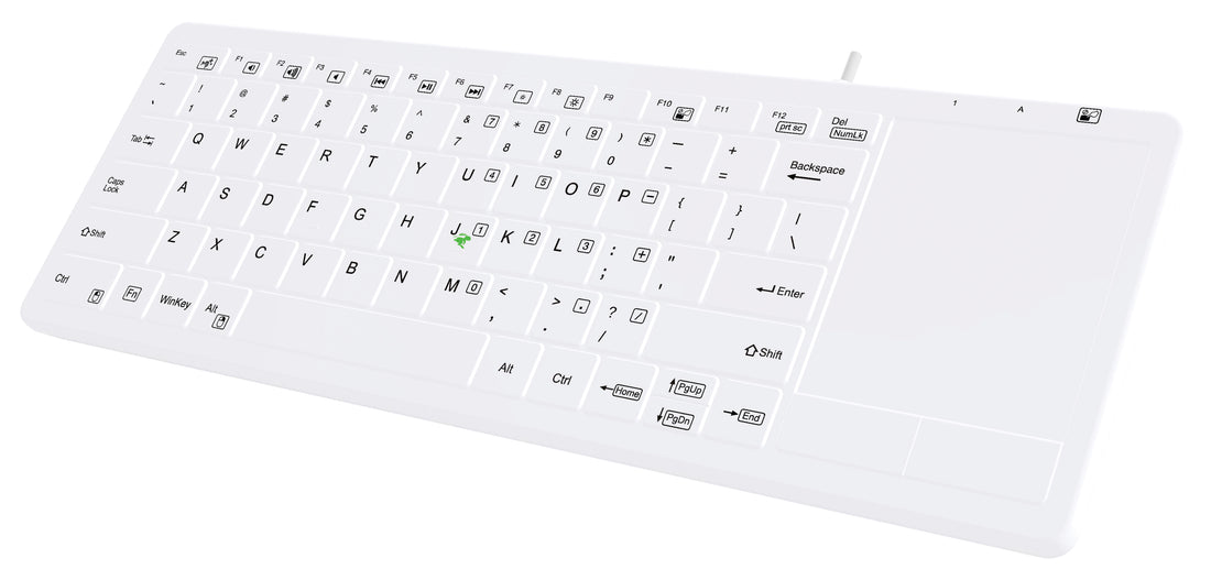 JP CleanPro Waterproof SS Touchpad Keyboard